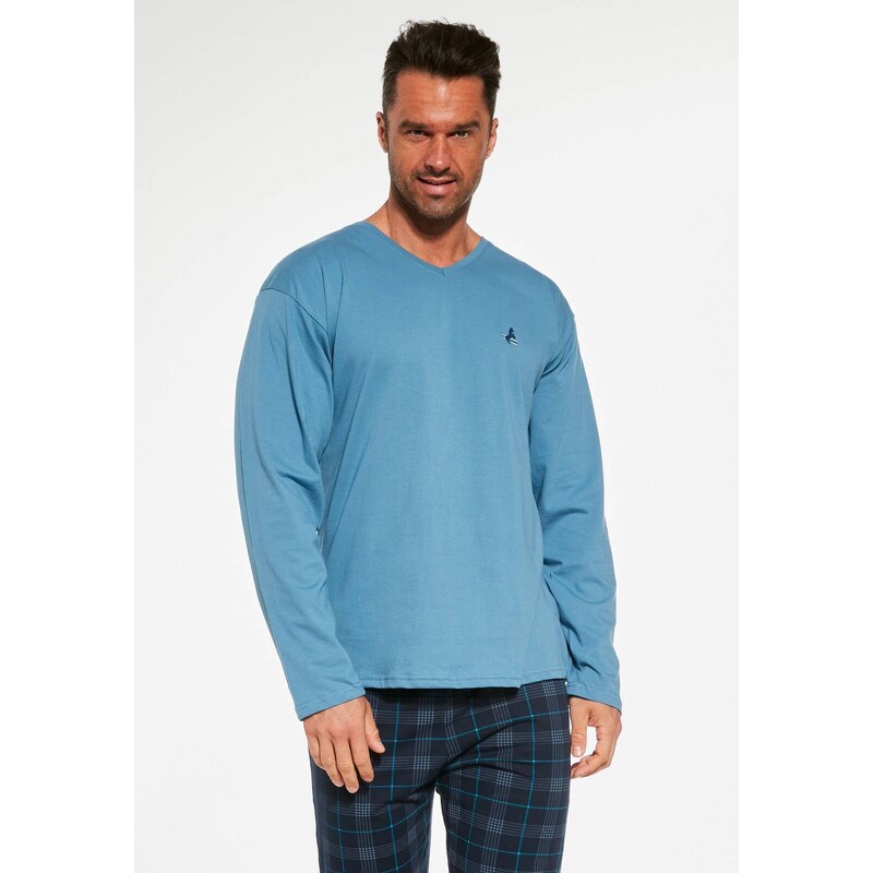 Pyjamas Cornette 124/240 Derby L/Y M-2XL teal