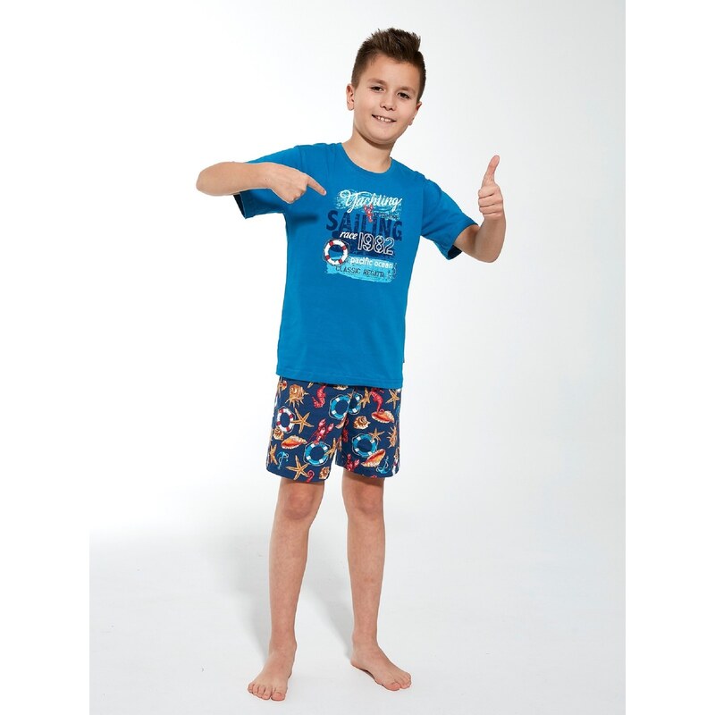 Pyjamas Cornette Kids Boy 789/104 Sailing 98-128 marine