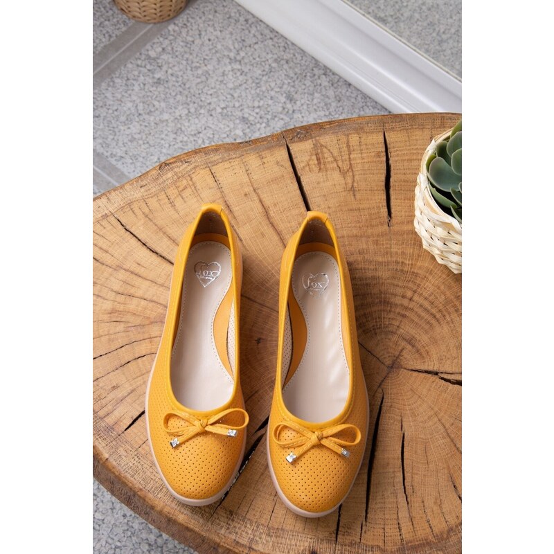 Fox Shoes Women's Mustard Casual Shoes