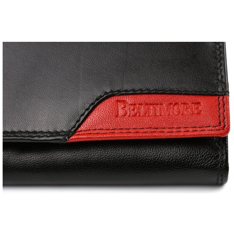 Dámská kožená peněženka Beltimore 038 černá