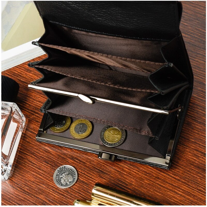 Dámská kožená peněženka Beltimore A04 černá