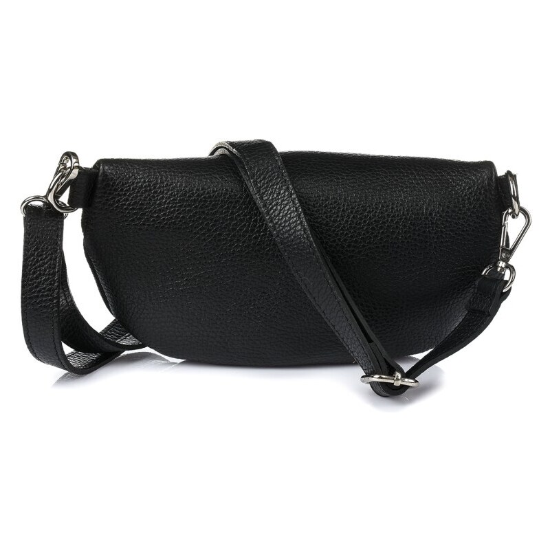 Dámská kabelka Vera Pelle crossbody B68 černá