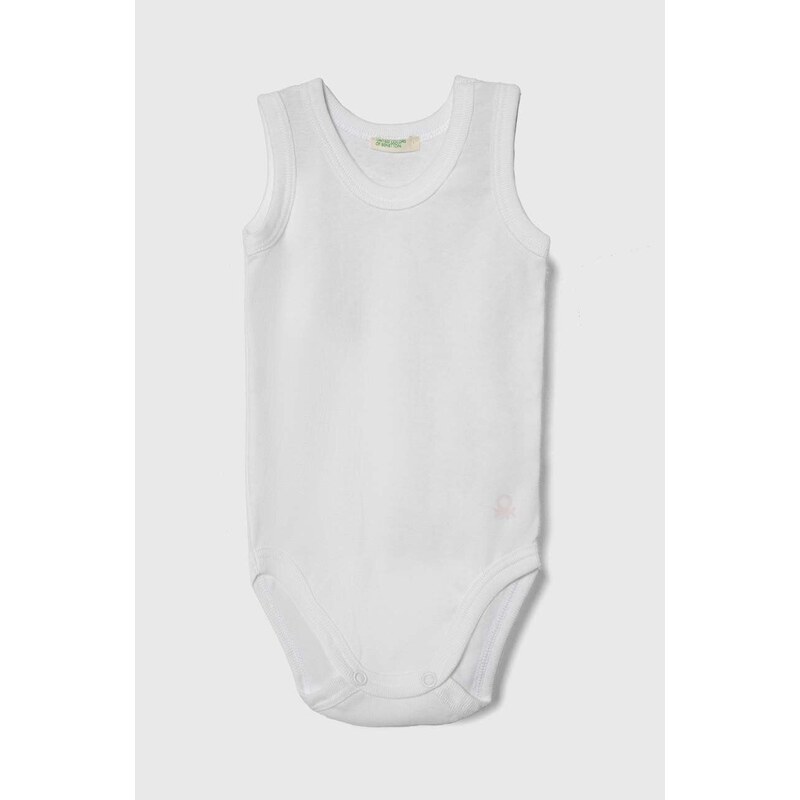 Bavlněné kojenecké body United Colors of Benetton 3-pack