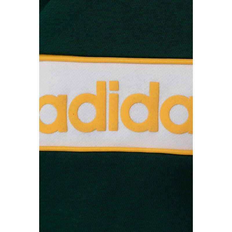 Dětská souprava adidas Originals zelená barva