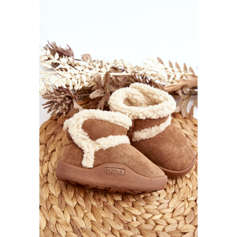 Kesi Dětské boty na suchý zip Camel Unitia