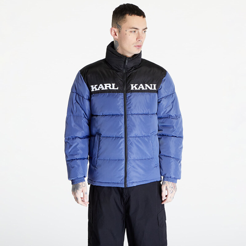 Pánská zimní bunda Karl Kani Retro Essential Puffer Jacket Dark Blue