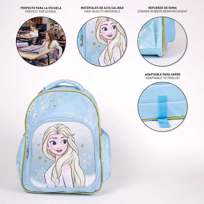 BACKPACK SCHOOL MEDIUM 42 CM FROZEN