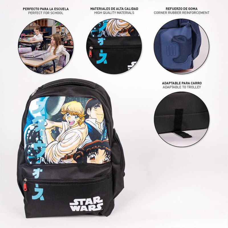 BACKPACK SCHOOL BIG 44 CM STAR WARS