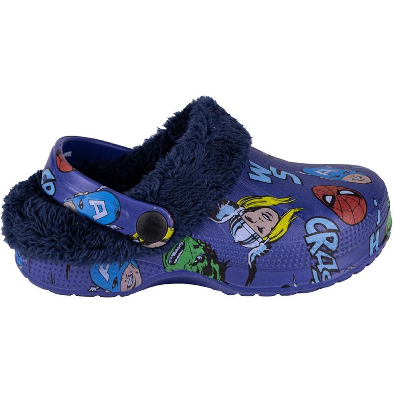 HOUSE SLIPPERS CLOG FLEECE AVENGERS