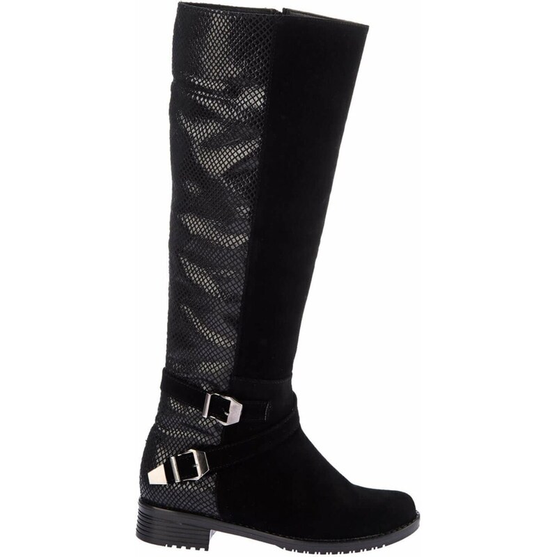 Fox Shoes Black Snake Women's Boots