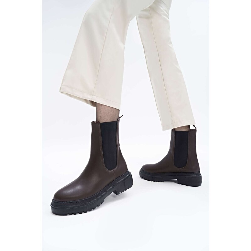 Yaya by Hotiç Women's Brown Boots & Booties