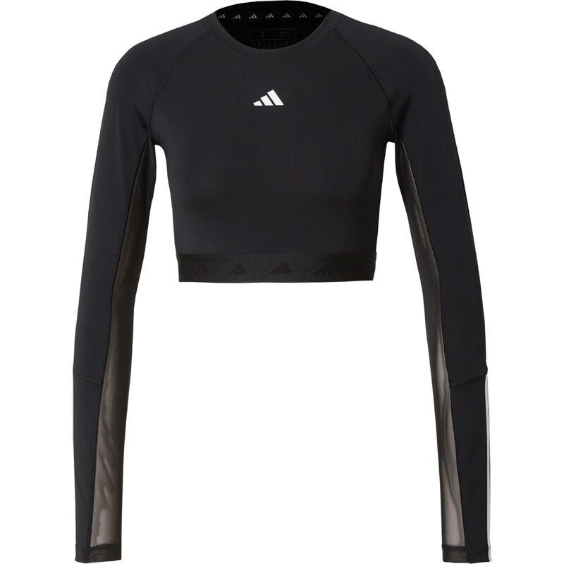 ADIDAS PERFORMANCE Funkční tričko Hyperglam černá / bílá 94213882