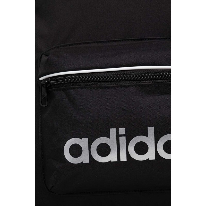 Batoh adidas dámský, černá barva, velký, s potiskem, IP9199