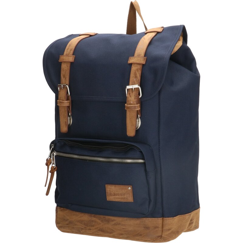 Enrico Benetti Santiago 17" Notebook Backpack 23 l Blue