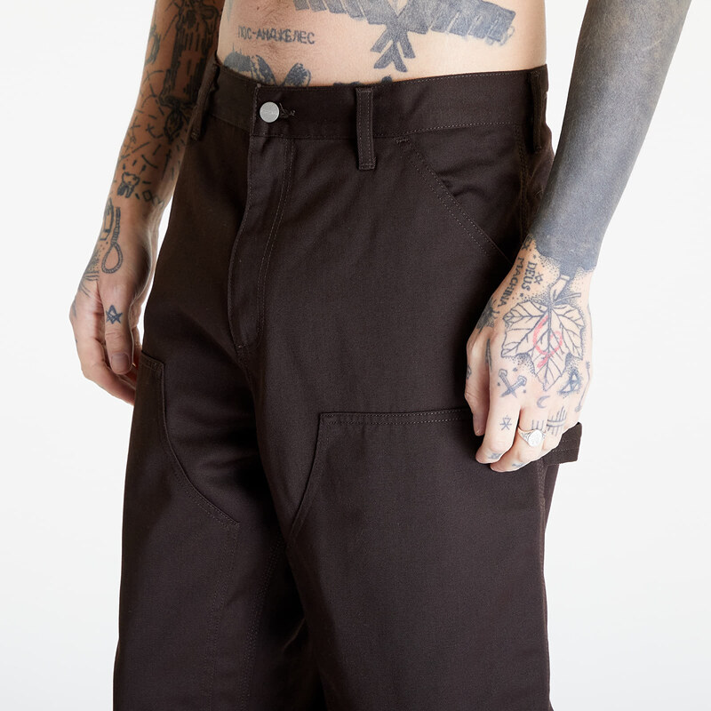 Pánské cargo pants Carhartt WIP Double Knee Pant UNISEX Tobacco Rinsed