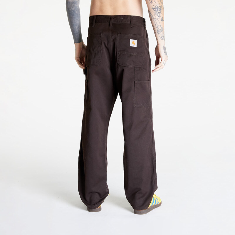 Pánské cargo pants Carhartt WIP Double Knee Pant UNISEX Tobacco Rinsed