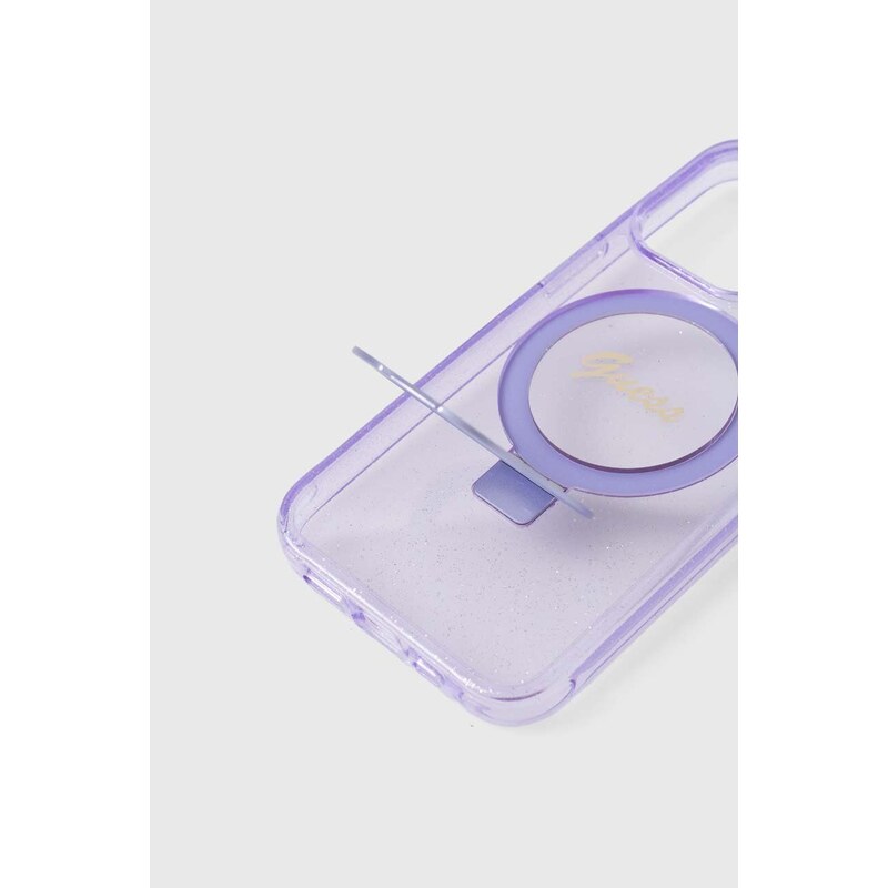 Obal na telefon Guess iPhone 13 Pro / 13 6.1" fialová barva