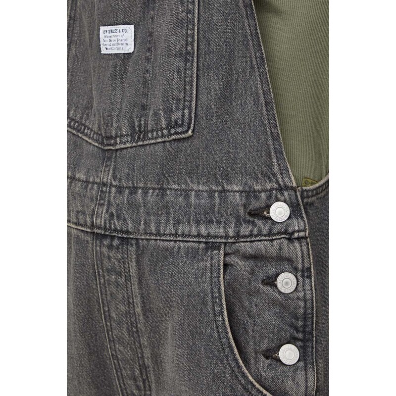 Džínové lacláče Levi's VINTAGE OVERALL