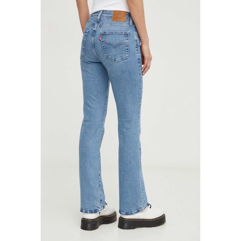 Džíny Levi's 725 HIGH RISE BOOTCUT dámské, high waist