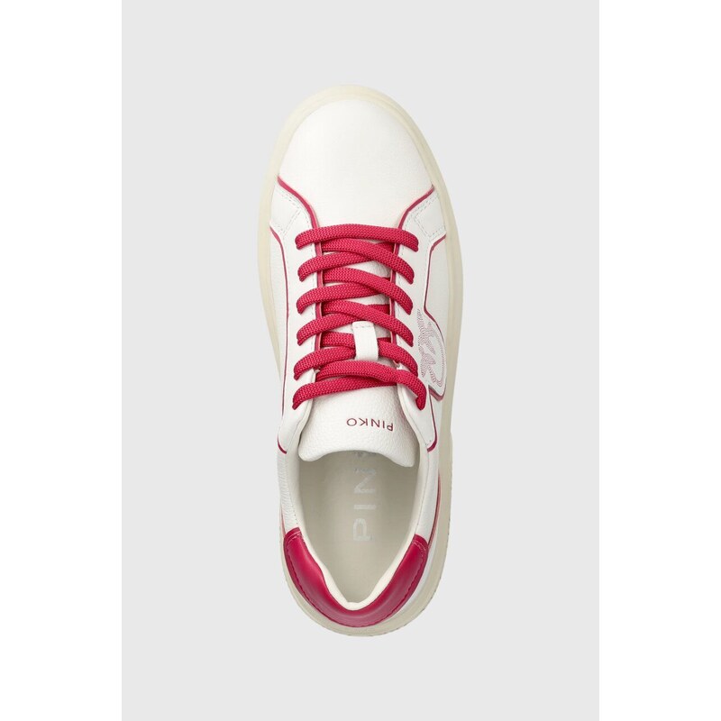 Sneakers boty Pinko SS0003 P016 ZV5 bílá barva, Yoko 01