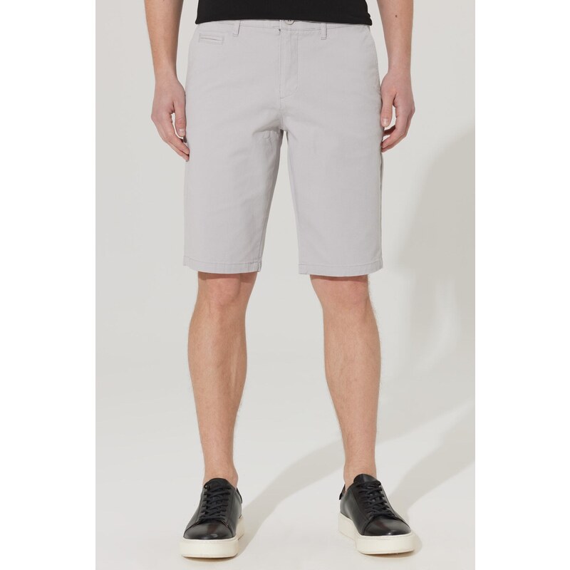 AC&Co / Altınyıldız Classics Slim Fit Slim Fit Chino Shorts with Side Pockets