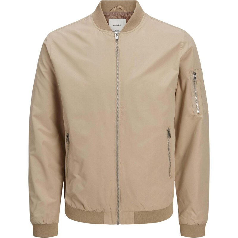 JACK & JONES Přechodná bunda JJRush cappuccino