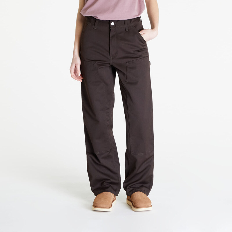 Pánské cargo pants Carhartt WIP Double Knee Pant UNISEX Tobacco Rinsed