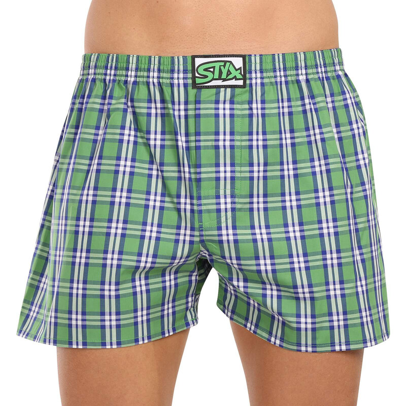 Pánské trenky Styx klasická guma vícebarevné (A202)