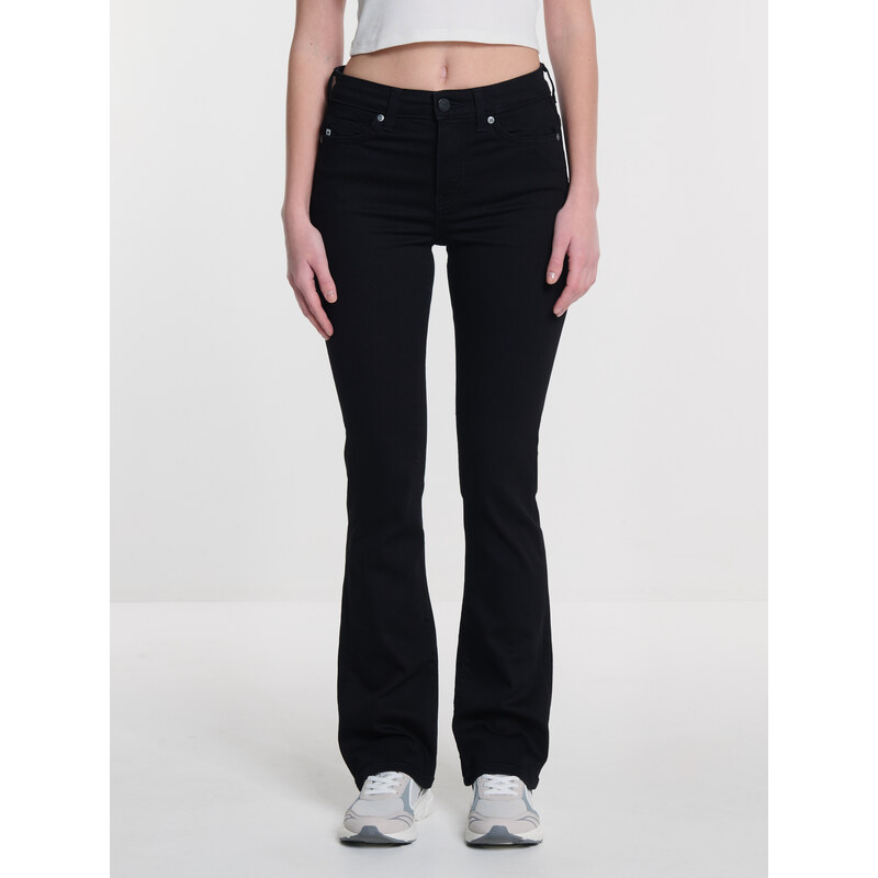 Big Star Womans Trousers 190040 Denim 908