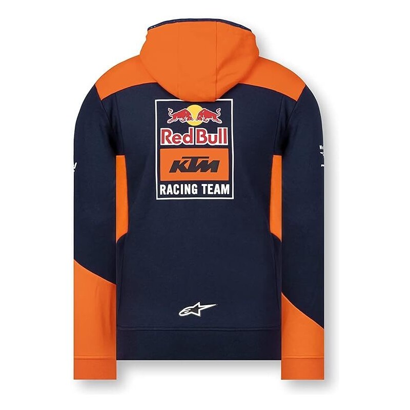 Dětská mikina KTM RED BULL tmavě modro/oranžová KTM22010 152