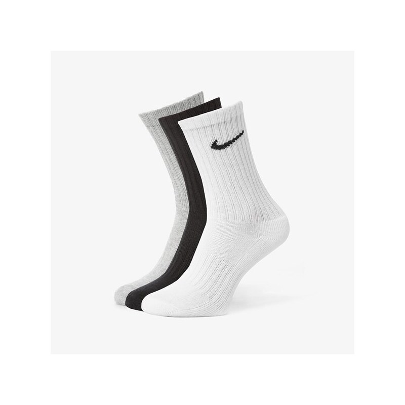 Nike Ponožky 3Ppk Value Cotton Crew ženy Doplňky Ponožky SX4508-965