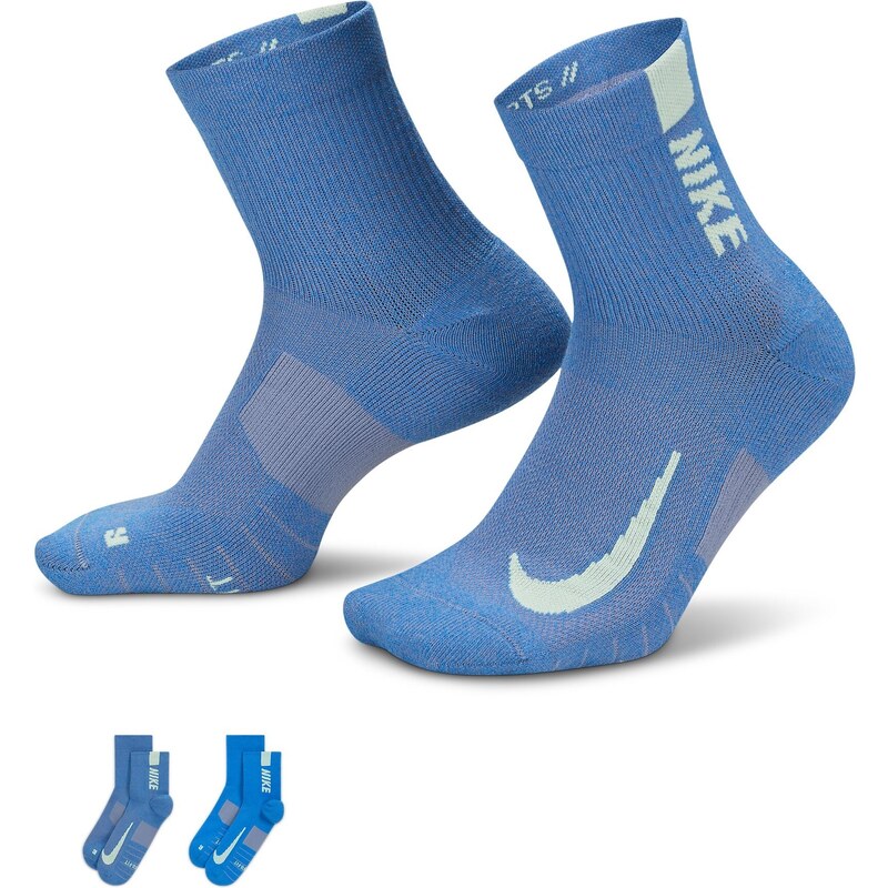 Ponožky Nike U NK MLTPLIER ANKLE 2PR - 144 sx7556-991