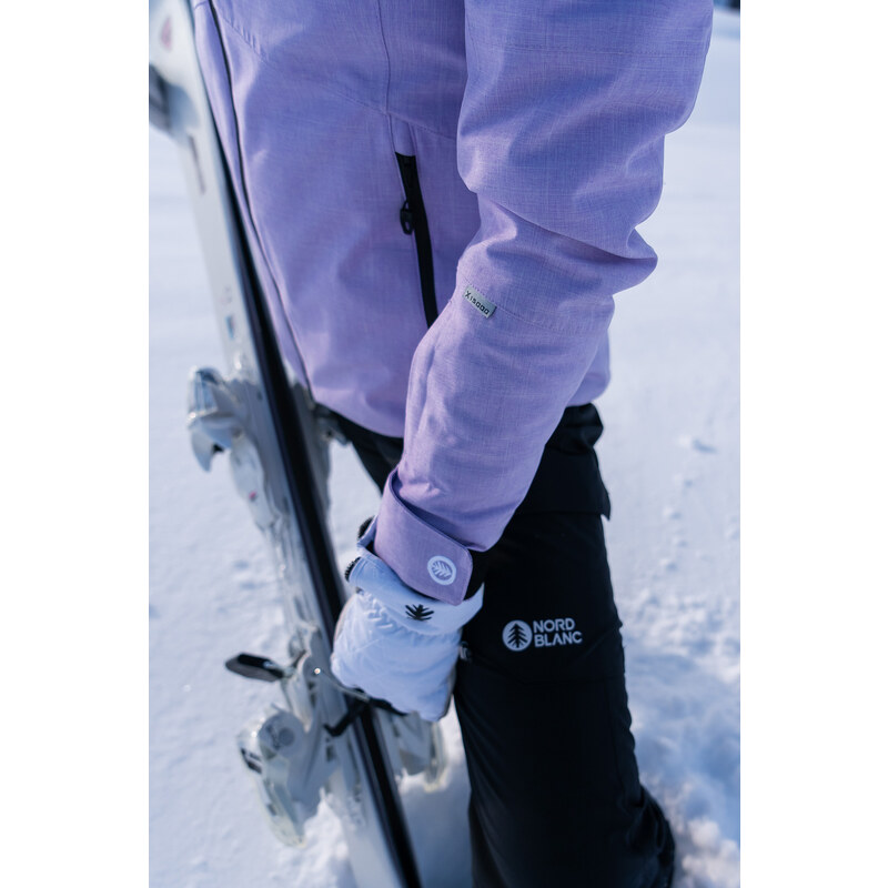 Nordblanc Fialová dámská lyžařská bunda IMPECCABLE