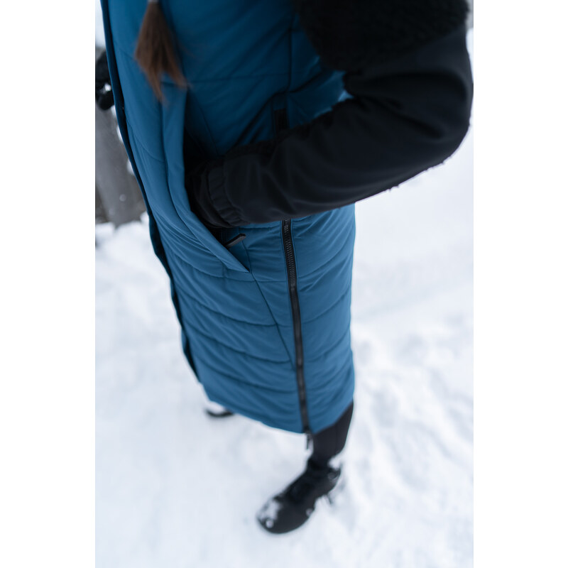 Nordblanc Modrá dámská zimní vesta CARING