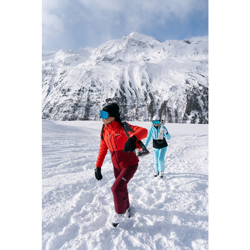 Nordblanc Oranžová dámská lyžařská bunda ICICLE