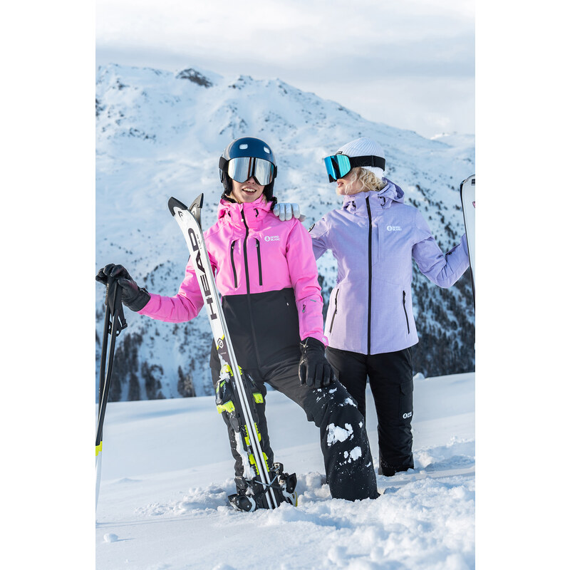 Nordblanc Růžová dámská lyžařská bunda ICICLE