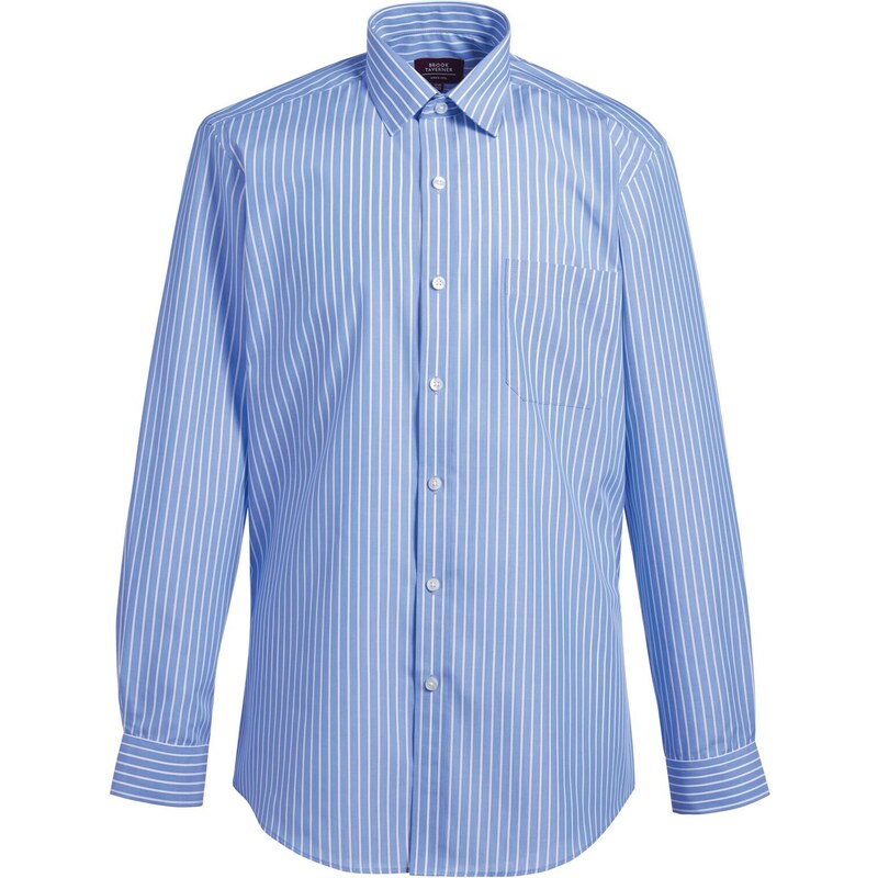 Proužkovaná pánská košile Rufina Classic Fit dlouhý rukáv Brook Taverner Easy Care