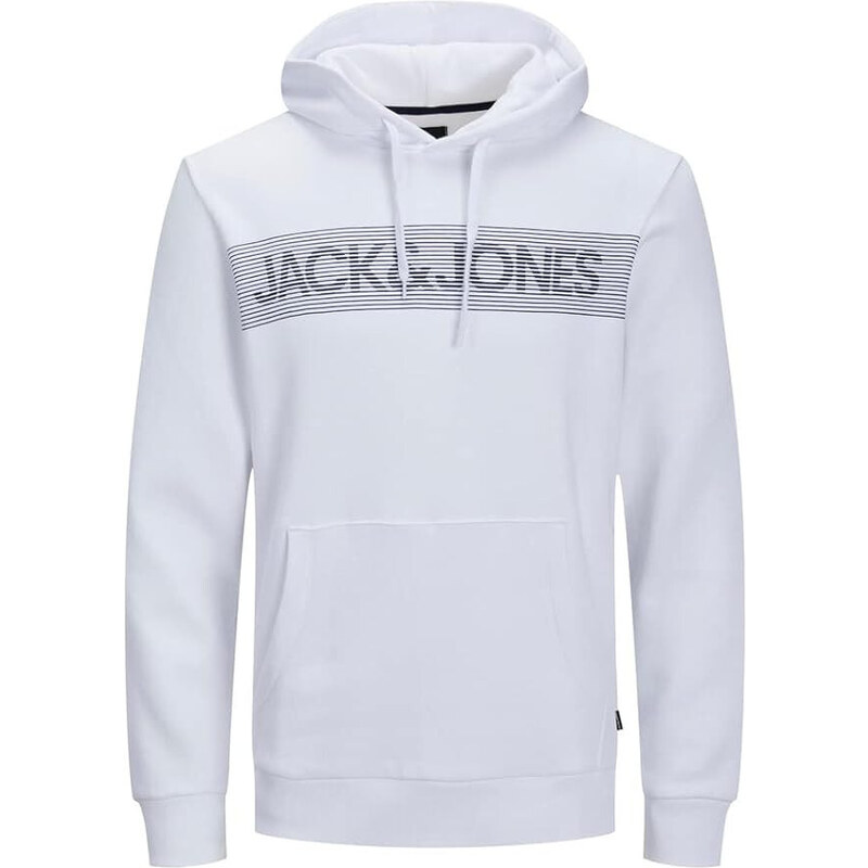 Jack and Jones | Mikina Corp Logo Standard Fit bílá XL
