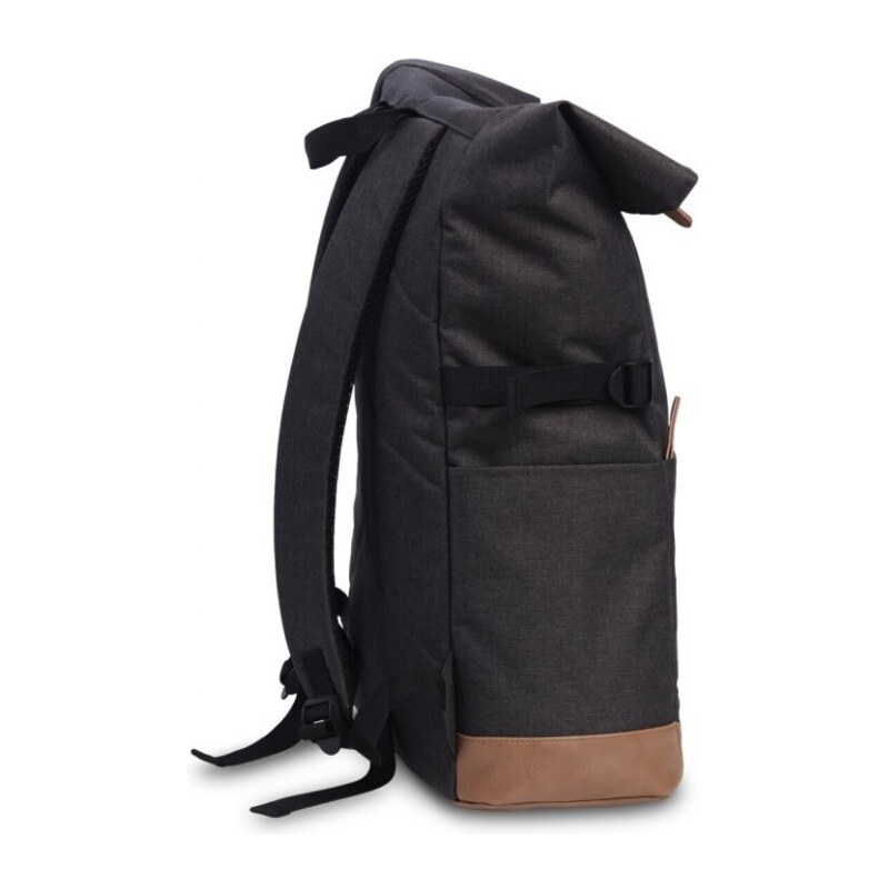 BESTWAY Batoh Rolltop Two Tone Black/Brown