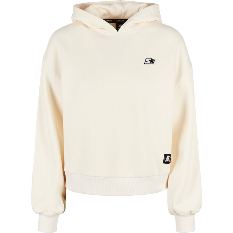 Starter Black Label Sportovní mikina krémová / černá / bílá