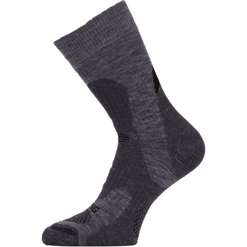 Ponožky Lasting merino TRP treking Velikost: M šedá 109486764