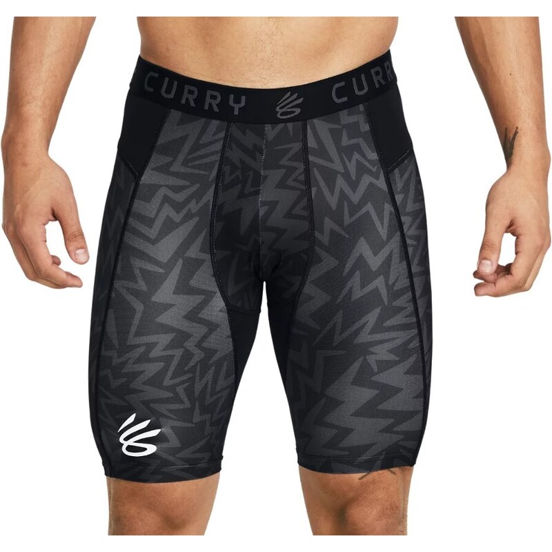 Šortky Under Armour UA Curry HG Prtd Shorts-BLK 1379829-001