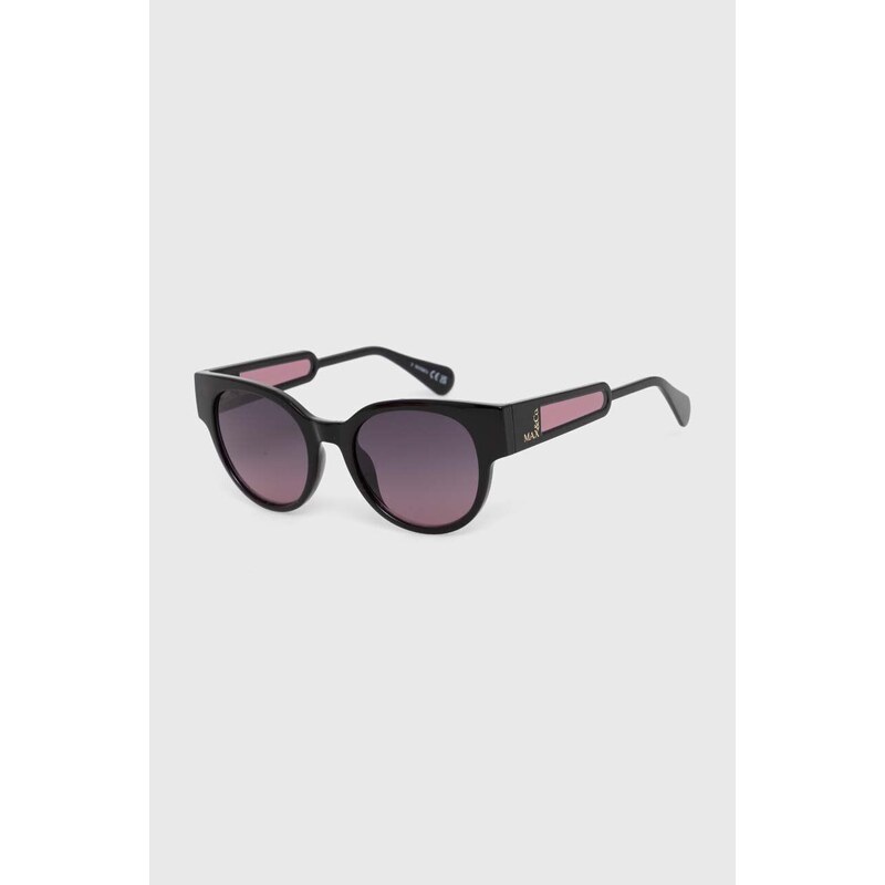 Sluneční brýle MAX&Co. dámské, černá barva