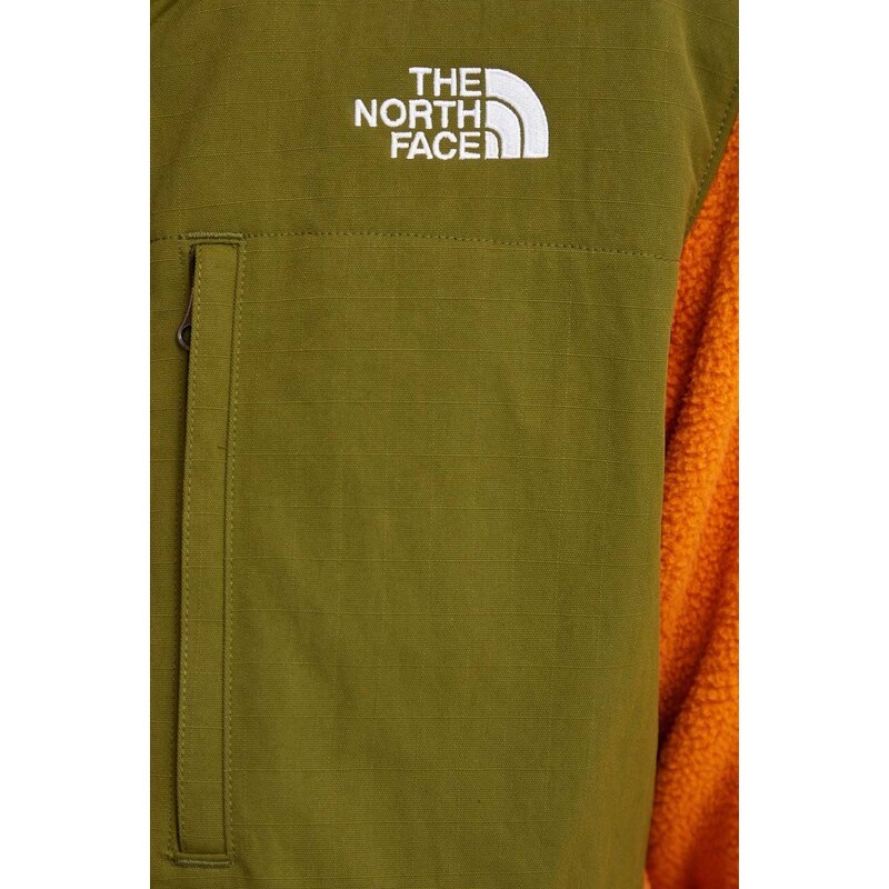 Bunda The North Face RIPSTOP DENALI pánská, oranžová barva, přechodná, NF0A86ZURO21