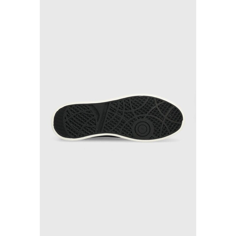 Semišové sneakers boty Gant Avona černá barva, 28533447.G00