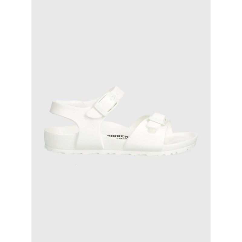 Dětské sandály Birkenstock Rio EVA Kids bílá barva