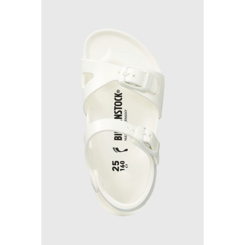 Dětské sandály Birkenstock Rio EVA Kids bílá barva