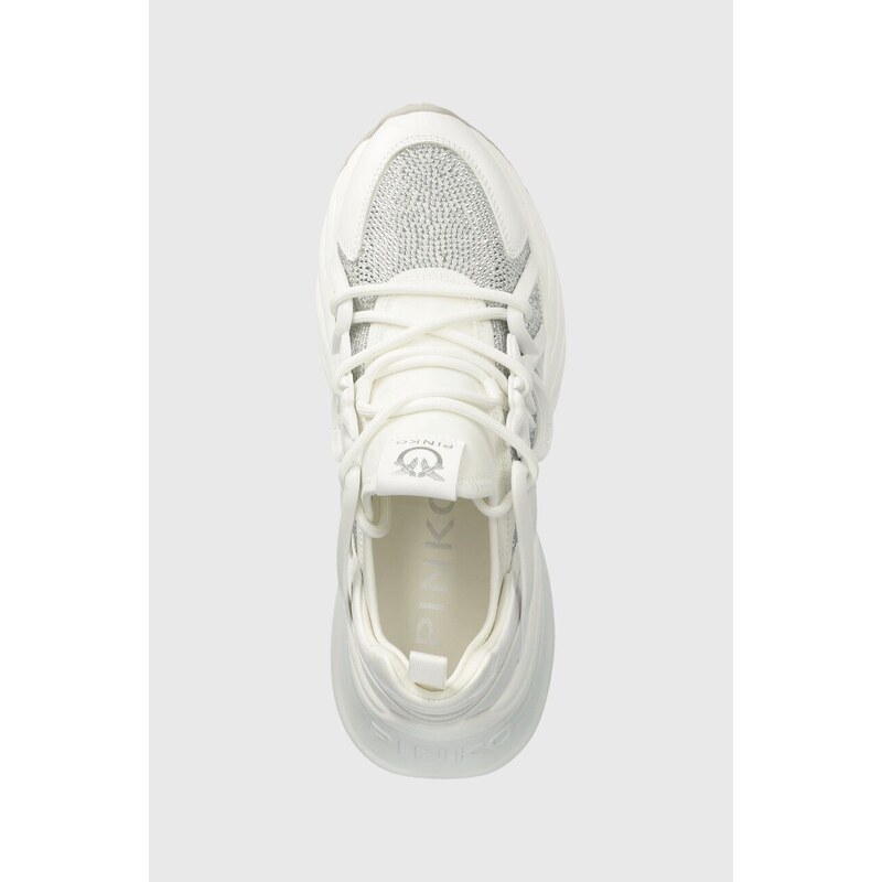 Sneakers boty Pinko SS0023 T014 ZF8 bílá barva, Ariel 01