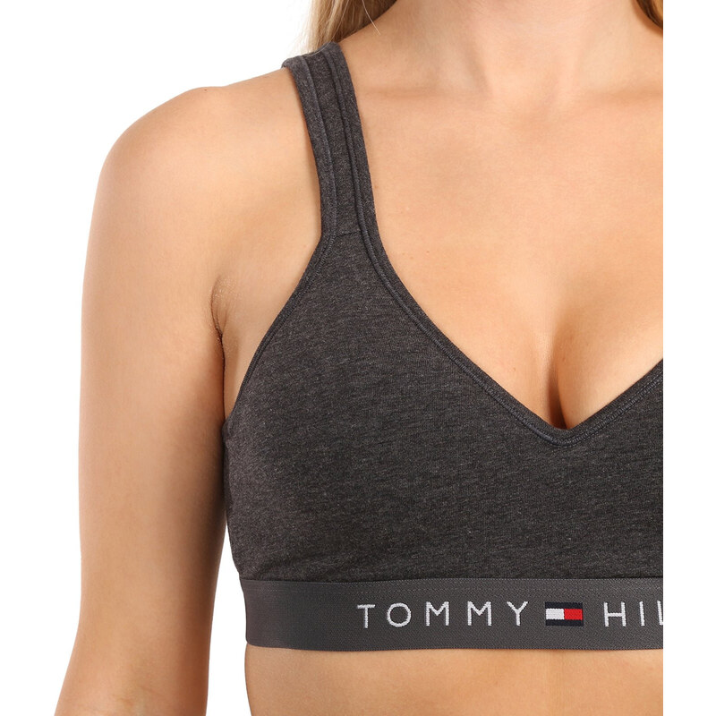 Dámská podprsenka Tommy Hilfiger šedá (UW0UW04612 P5Q)