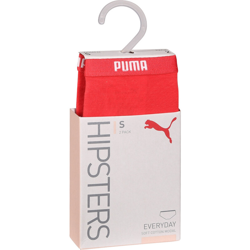 2PACK dámské kalhotky Puma červené (603032001 019)